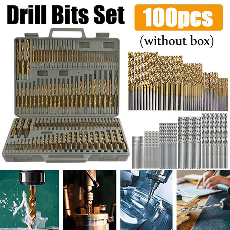 Power Quality Tools - Hot Titanium Coated Drill Bits HSS