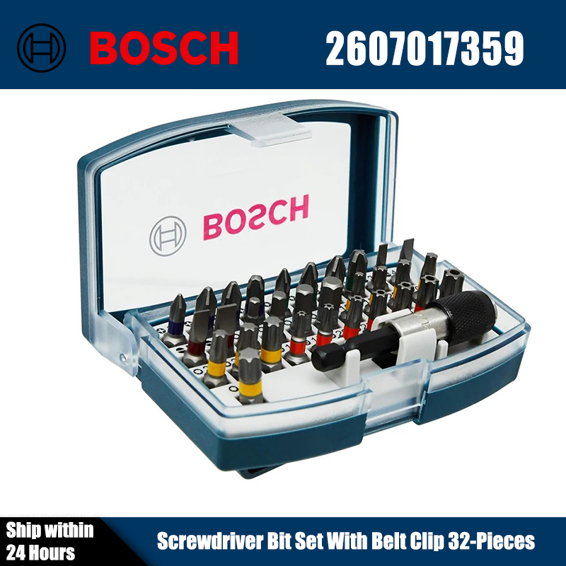 Power Quality Tools - BOSCH 2607017359 Crewdriver Bit Set With