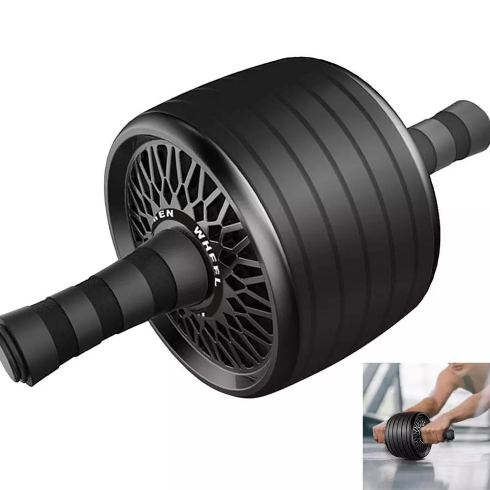 Power Tools Training - Ab Roller Wheel Muscle Exercise Equipment
