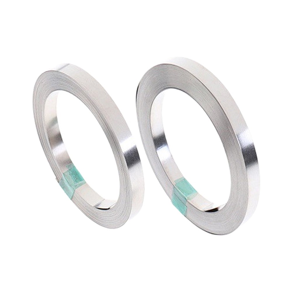 Power Tools Used In Welding - 2PCS Nickel Plated Steel Strip 0.15x20mm