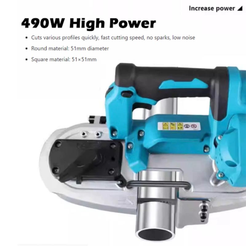 Power Tools Cordless - 490W Portable Brushless Band Saw Wireless