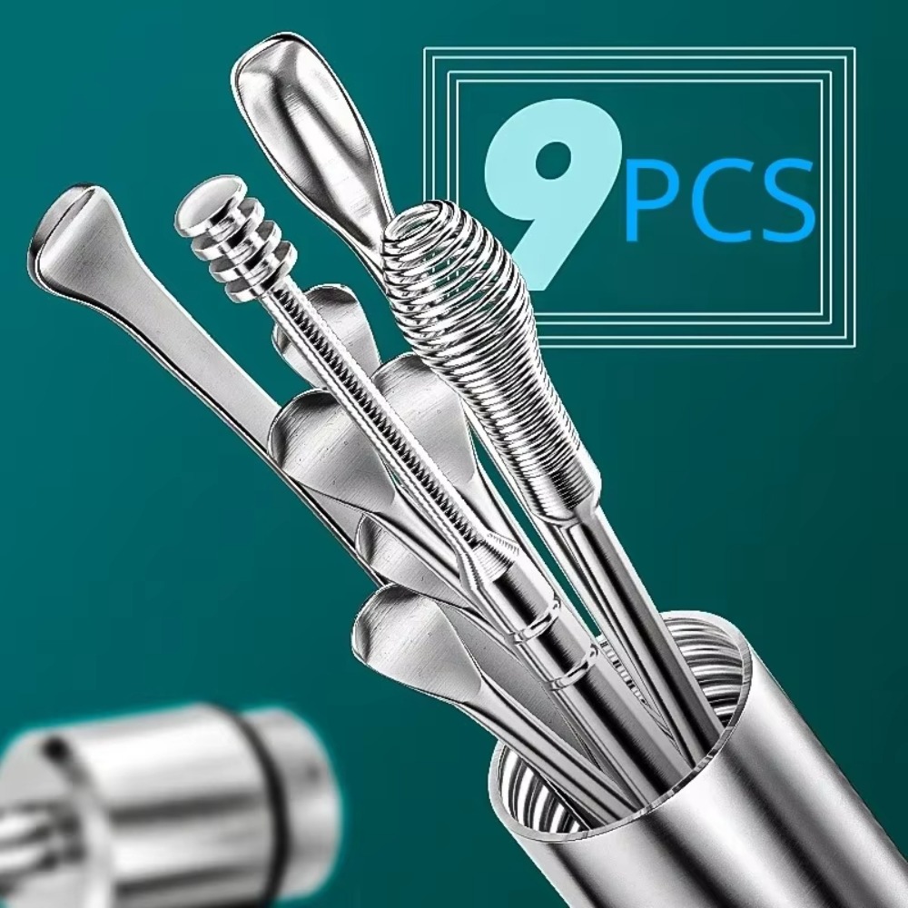 Power Tools List - 9Pcs/set New 9Pcs/Set Earwax Removal Tools
