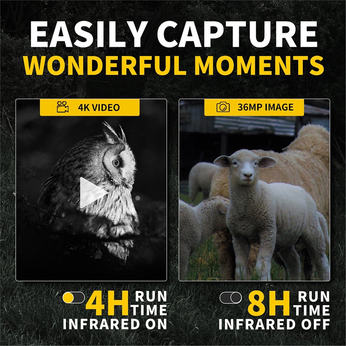 Power Tools Zoom - (A99Z] Telescope 4K HD Monocular Night