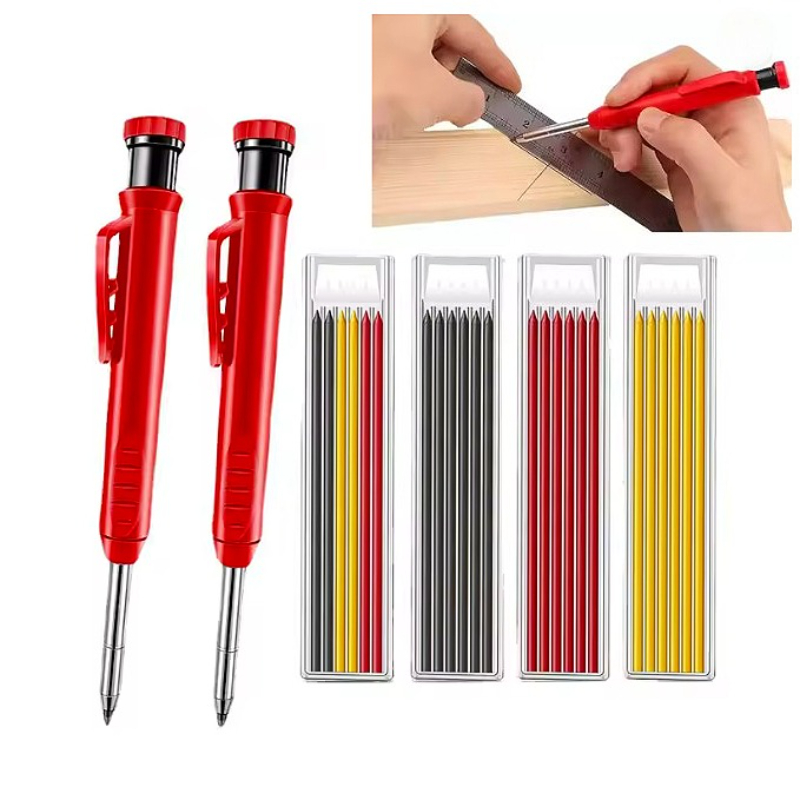 Power Tools Construction - Solid Carpenter Pencil Set Woodworking Tools
