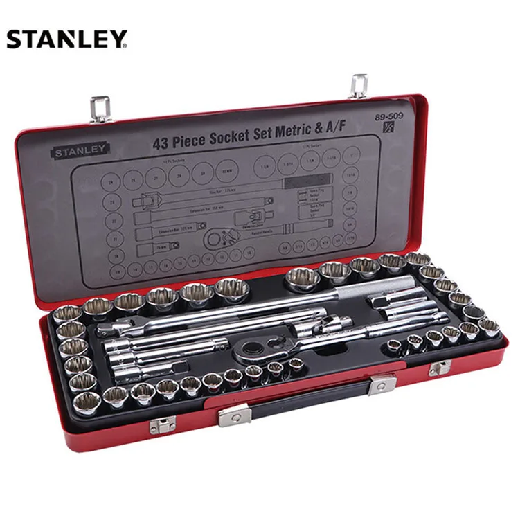 Power Tools Stanley - For Stanley 43-Piece Household Tool Set