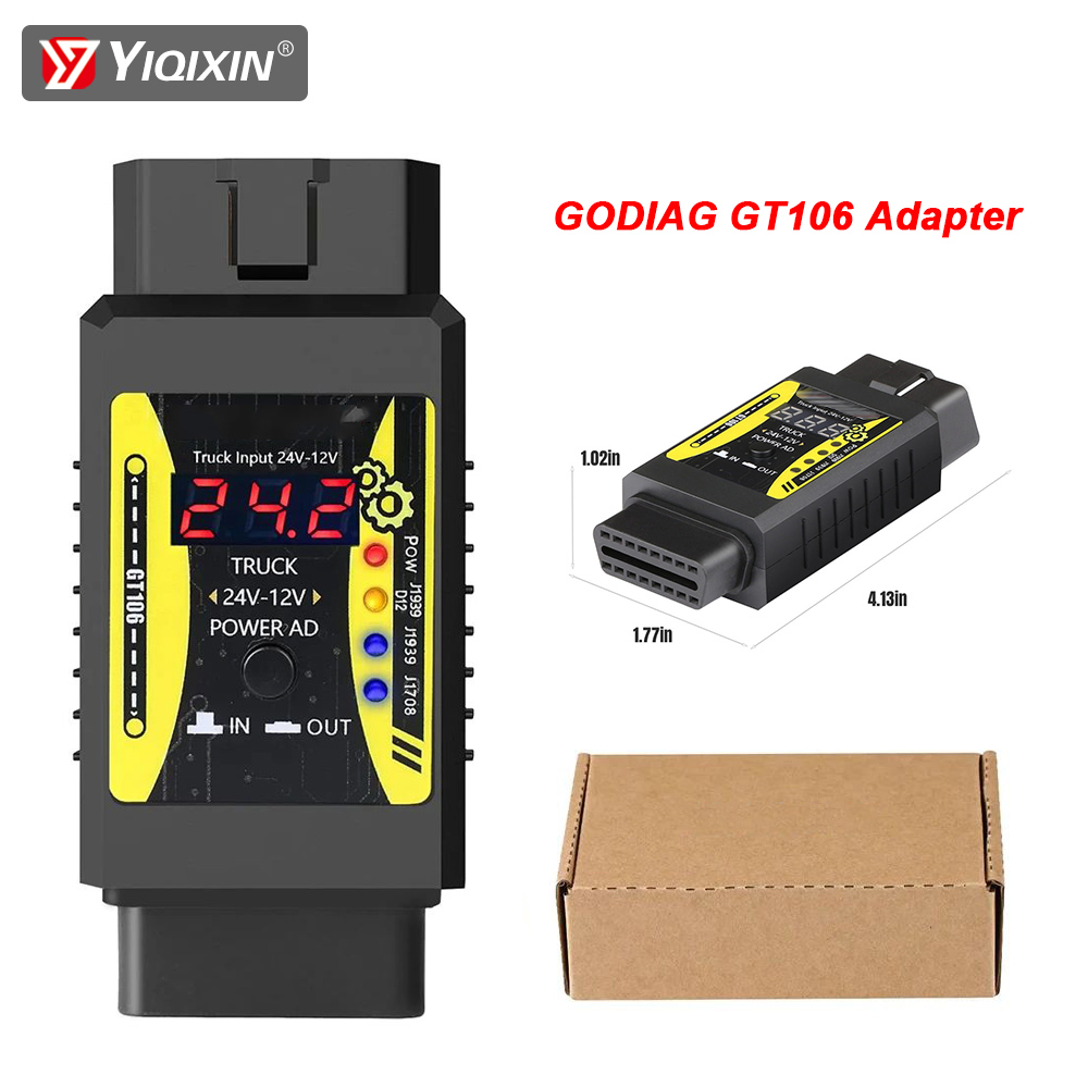 Power Quality Tools - Godiag GT106 Plus Heavy Duty Truck