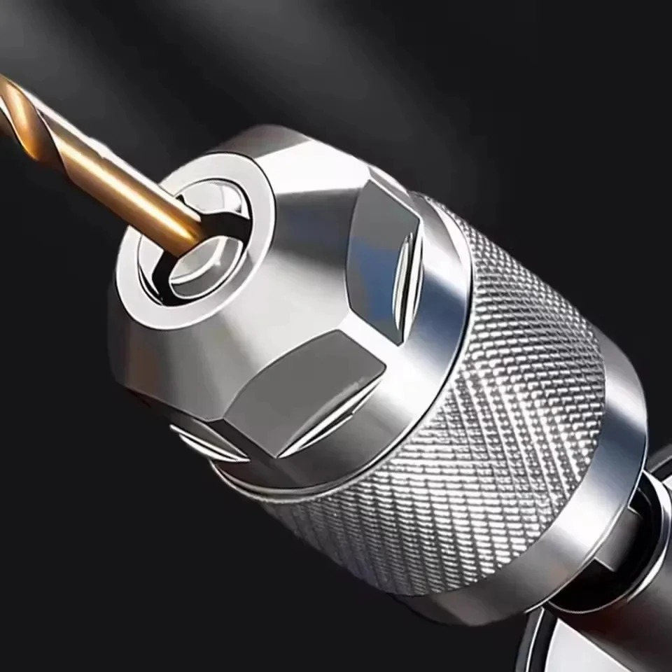 Power Tools Review - 3-Jaw Keyless Drill Chuck Adapter 1.5-6.5mm