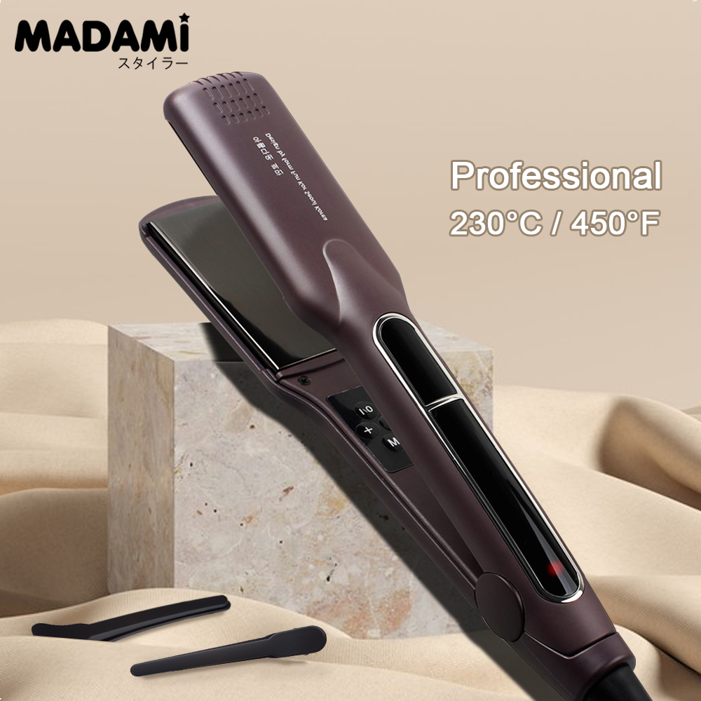 Power Tools Voltage - MADAMI Hair Straightener and Curler 230°C