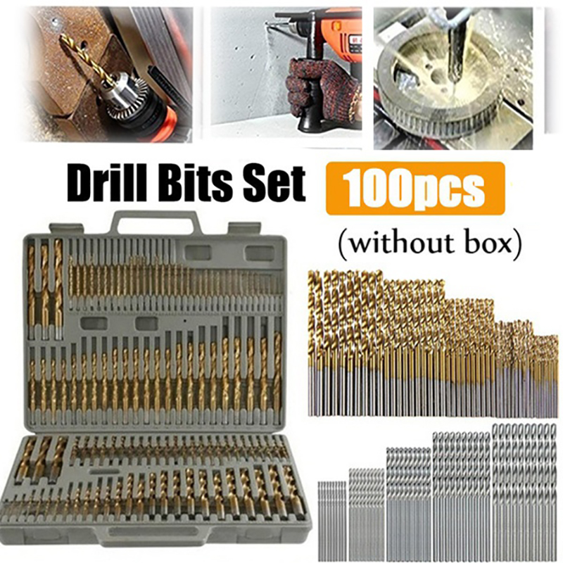 Hot Titanium Coated Drill Bits - Power Quality Tools ulasan dan harga