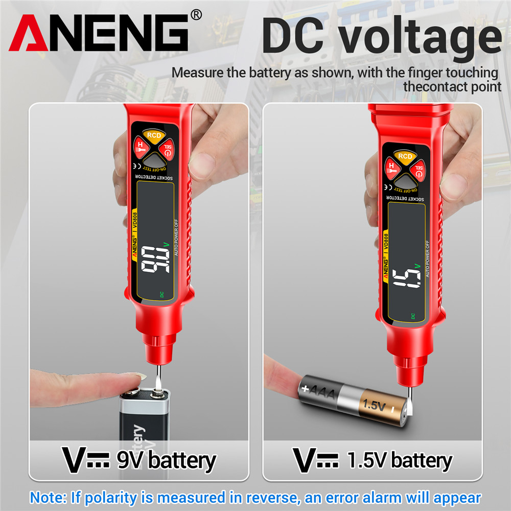 Socket Power Tester ANENG VD80 - Power Tools Voltage ulasan dan harga