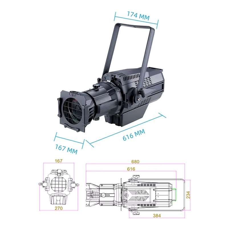 Wholesale 600W Warm White Stag - Power Tools Zoom ulasan dan harga