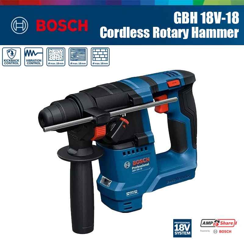 Bosch GBH 18V-18 Cordless Rota - Power Tools Cordless ulasan dan harga