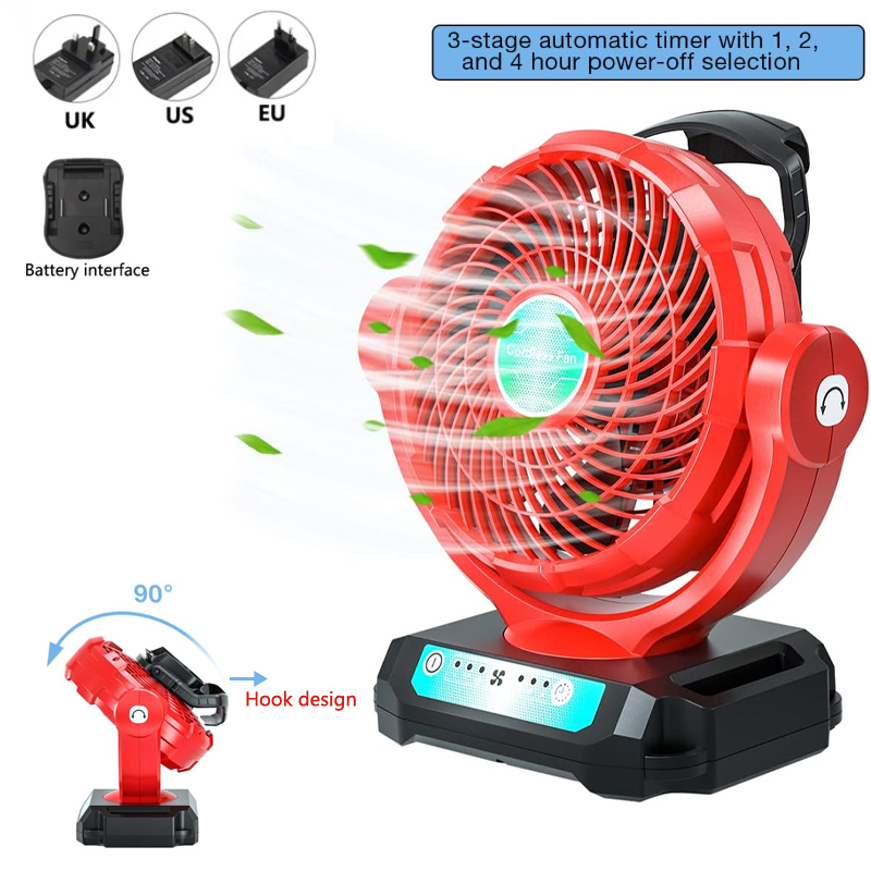 Cordless Fan For Milwaukee 18V - Power Tools In Construction ulasan dan harga