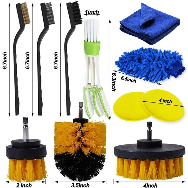 26/17/13/5Pcs Detailing Brush  - Power Tools List ulasan dan harga