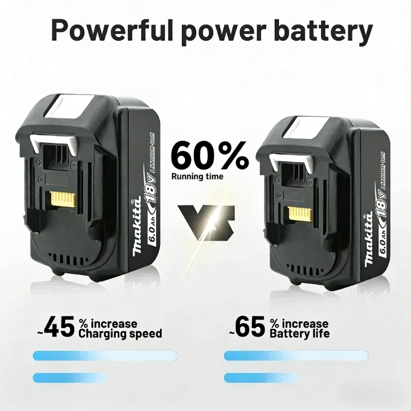For Makita 18V BL1860B BL1850B - Power Quality Tools ulasan dan harga