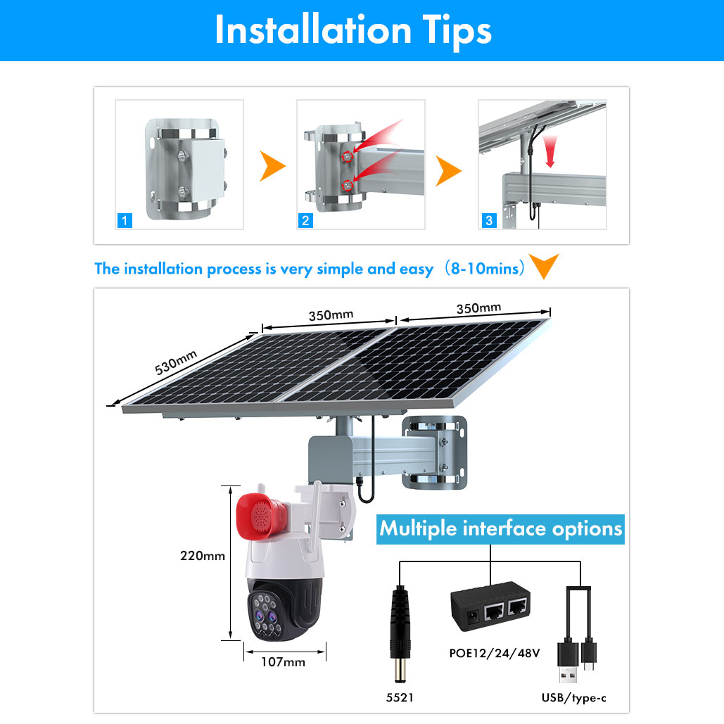 10x Zoom Dual Lens Solar Power - Power Tools Zoom ulasan dan harga