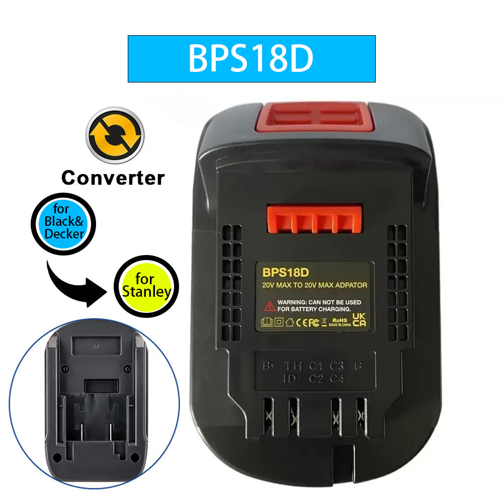 BPS18D Adapter for Black & Dec - Power Tools Stanley ulasan dan harga