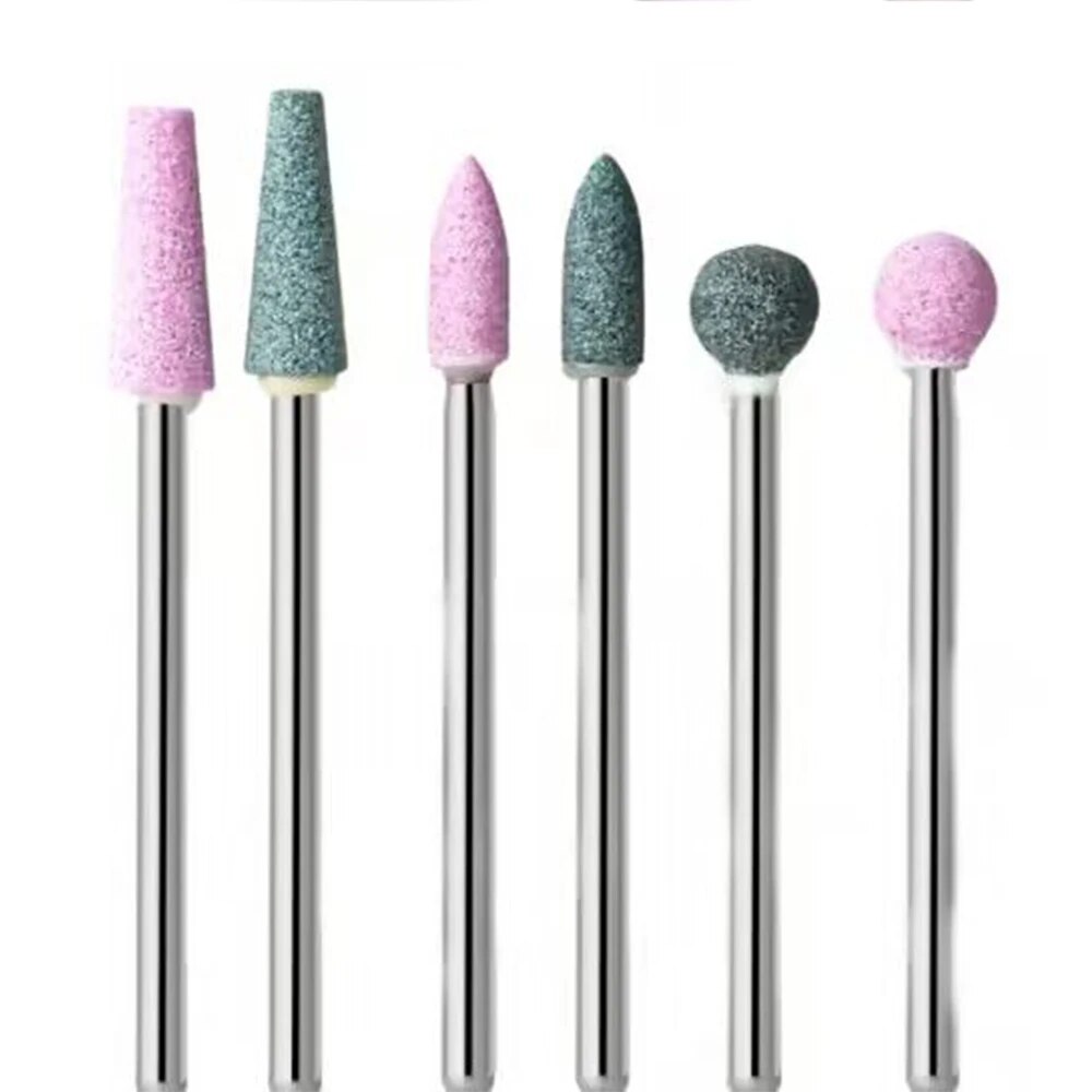 6pcs Nail Drill Bit Set Stone  - Power Tools Review ulasan dan harga