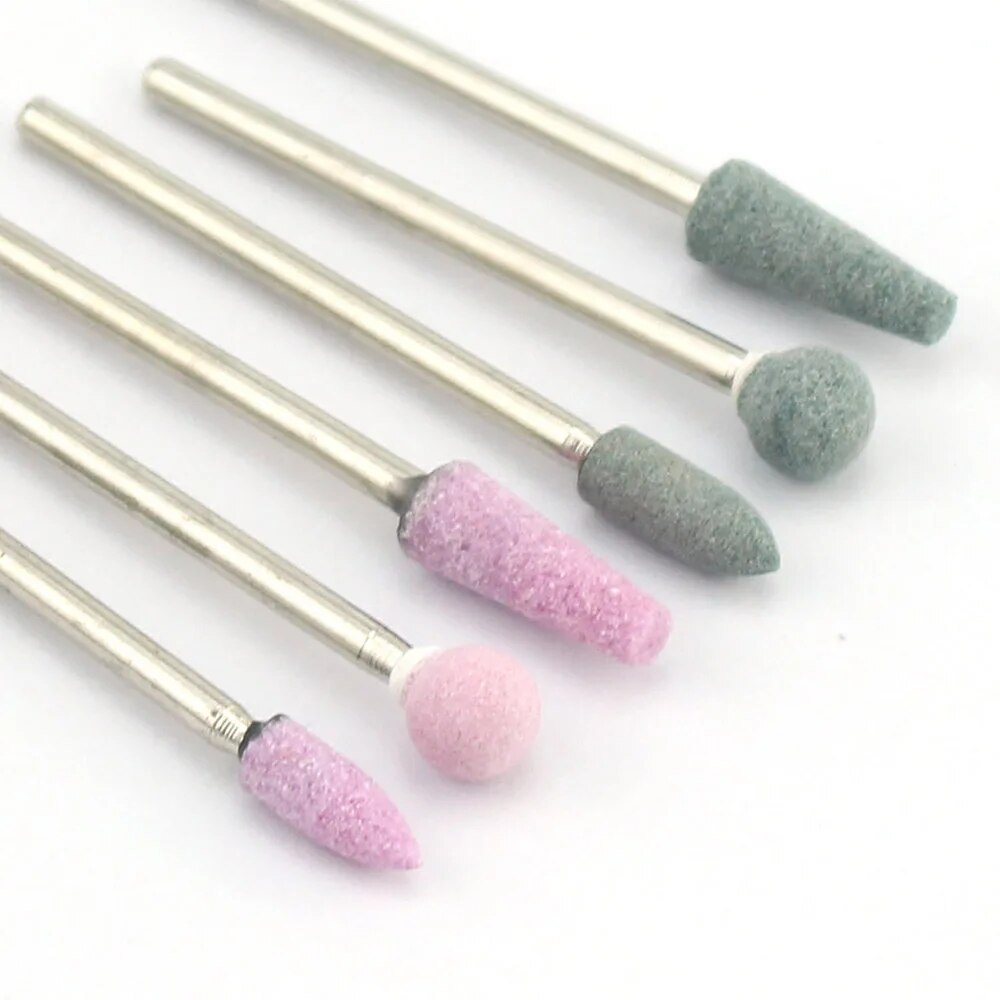 6pcs Nail Drill Bit Set Stone  - Power Tools Review ulasan dan harga