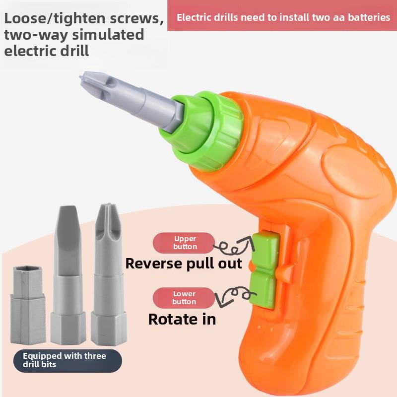 Drill Screwing Building Block  - Power Tools Construction ulasan dan harga