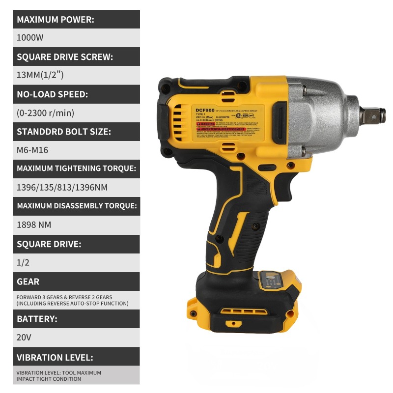 Brushless Cordless Impact Wren - Power Tools In Construction ulasan dan harga