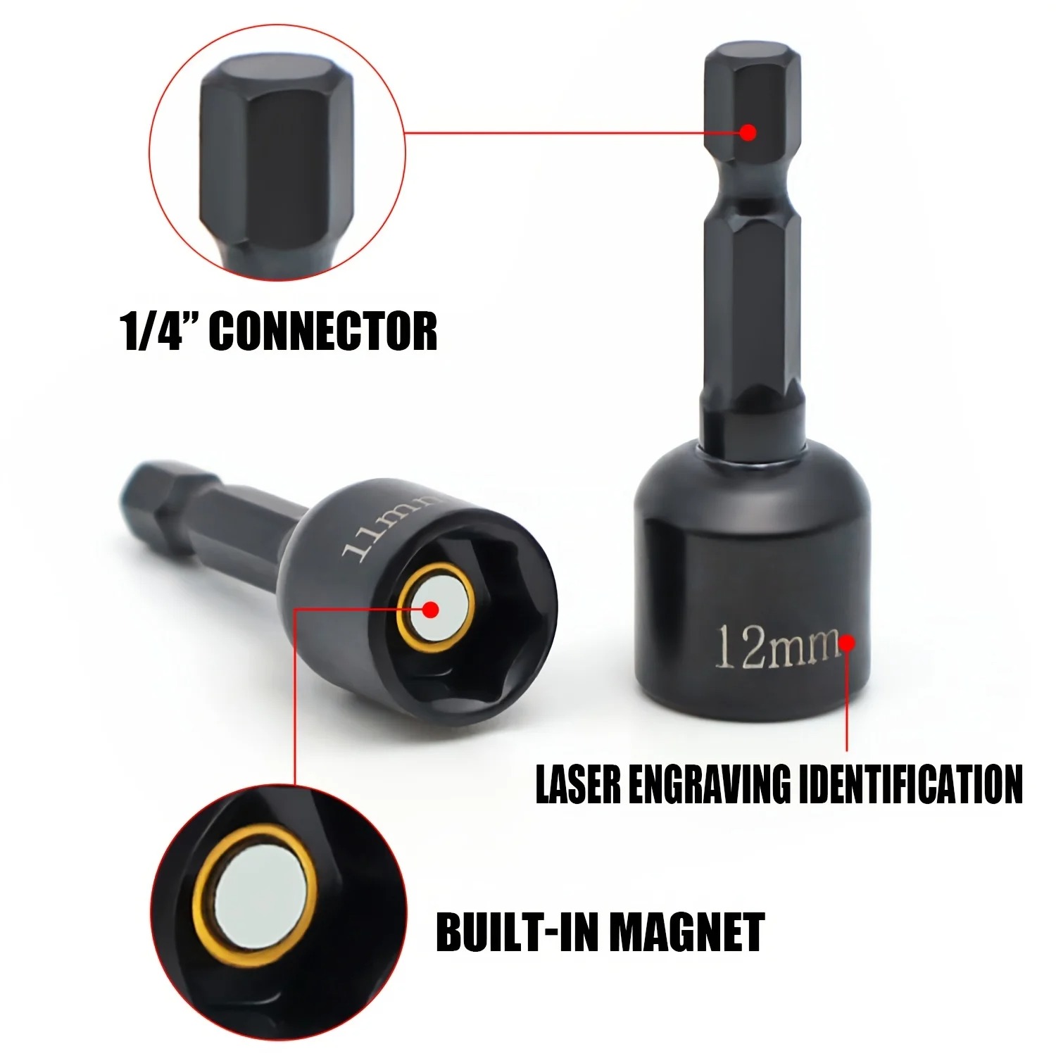Strong Magnetic Hex Shank Nut  - Power Tools List ulasan dan harga