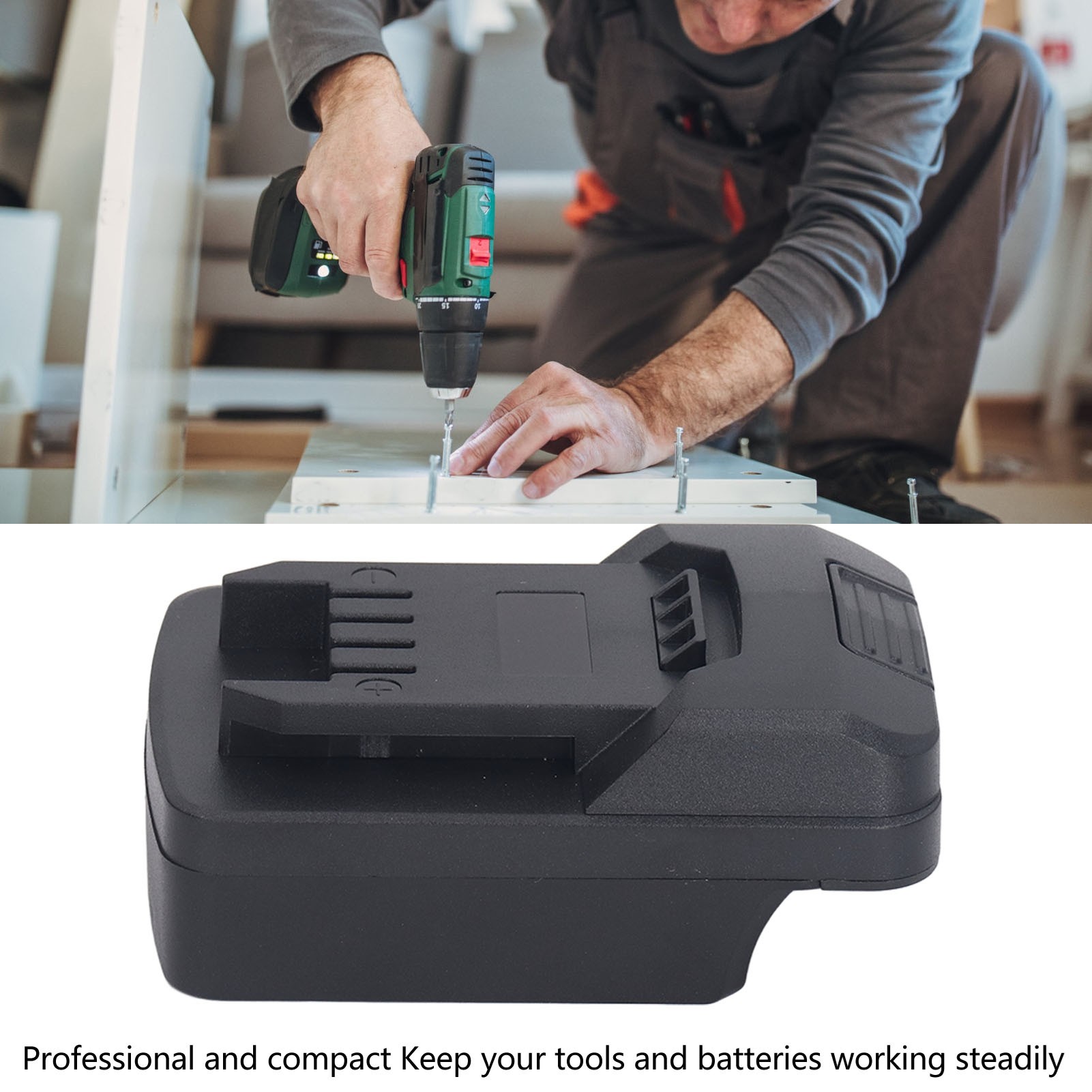 Battery Adapter for STANLEY 18 - Power Tools Stanley ulasan dan harga