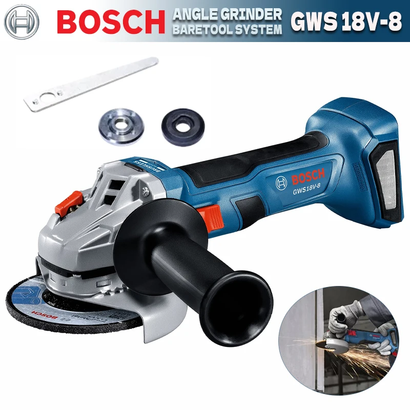 BOSCH GWS 18V-8 Cordless Angle - Power Tools Cordless ulasan dan harga