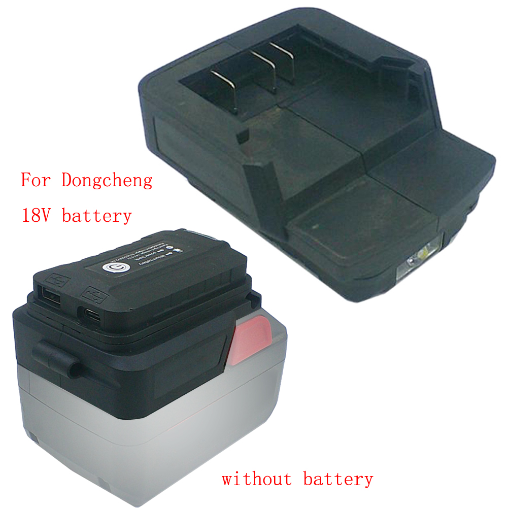 1pc Battery Adapter Converter  - Power Tools Dongcheng ulasan dan harga