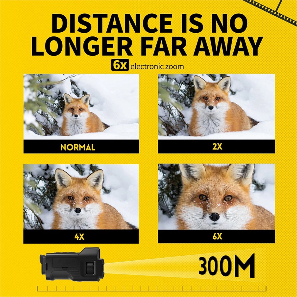 (A99Z] Telescope 4K HD Monocul - Power Tools Zoom ulasan dan harga