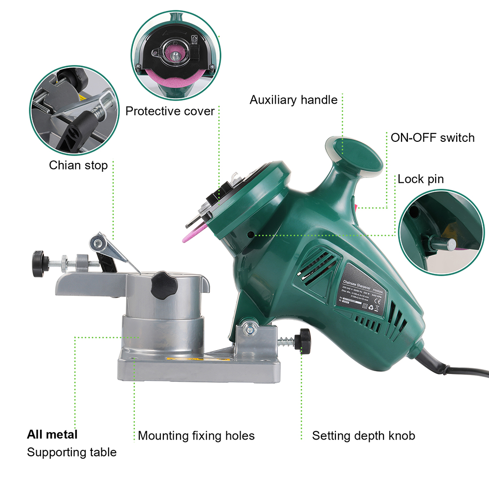 POSENPRO 250W ChainSaw Sharpen - Power Tools Review ulasan dan harga