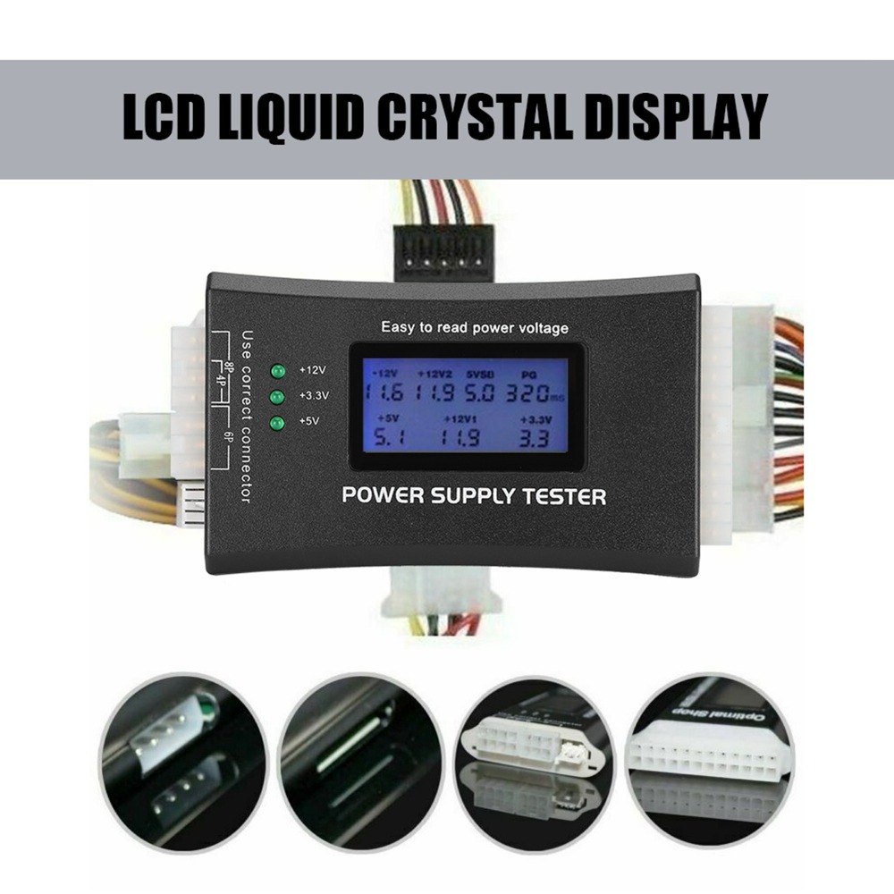LCD Display ATX Power Supply T - Power Tools Inspection ulasan dan harga