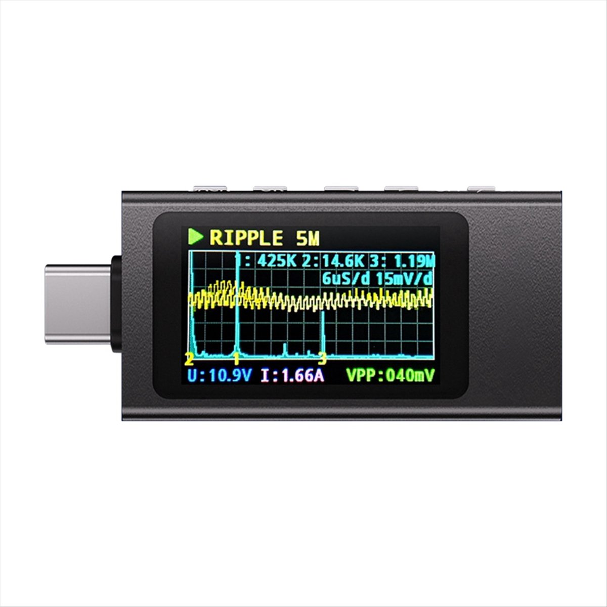 KWS-X1 Power Meter Type-C Test - Power Tools Voltage ulasan dan harga