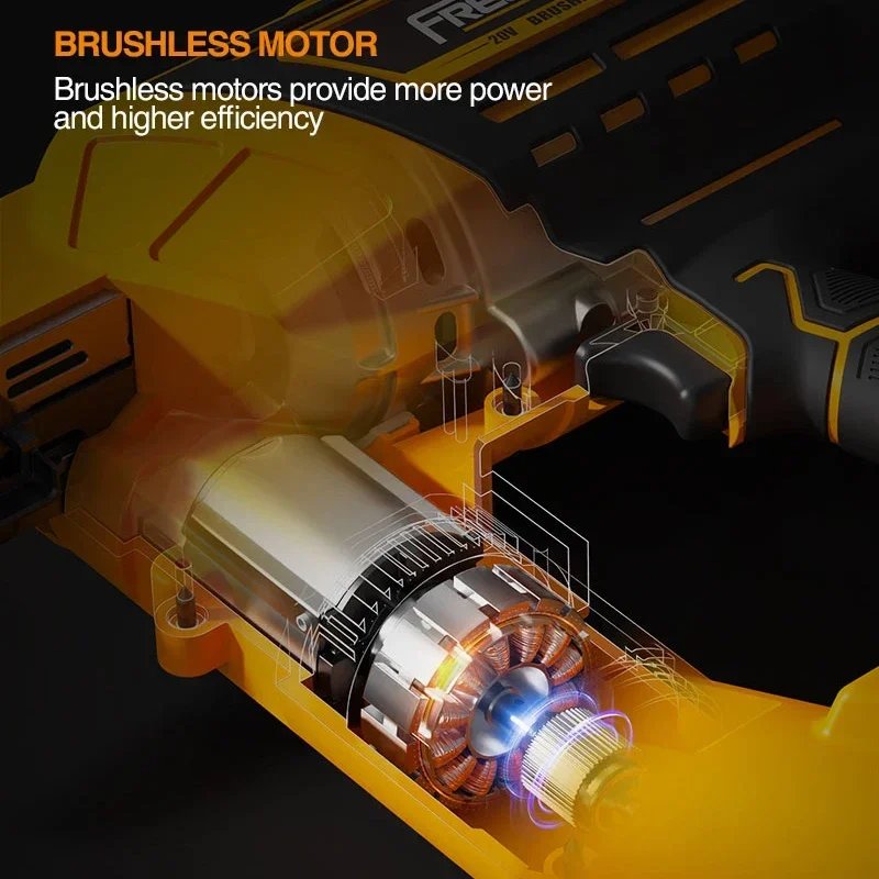 2026/Freeman 20V Brushless Mot - Power Tools Cordless ulasan dan harga