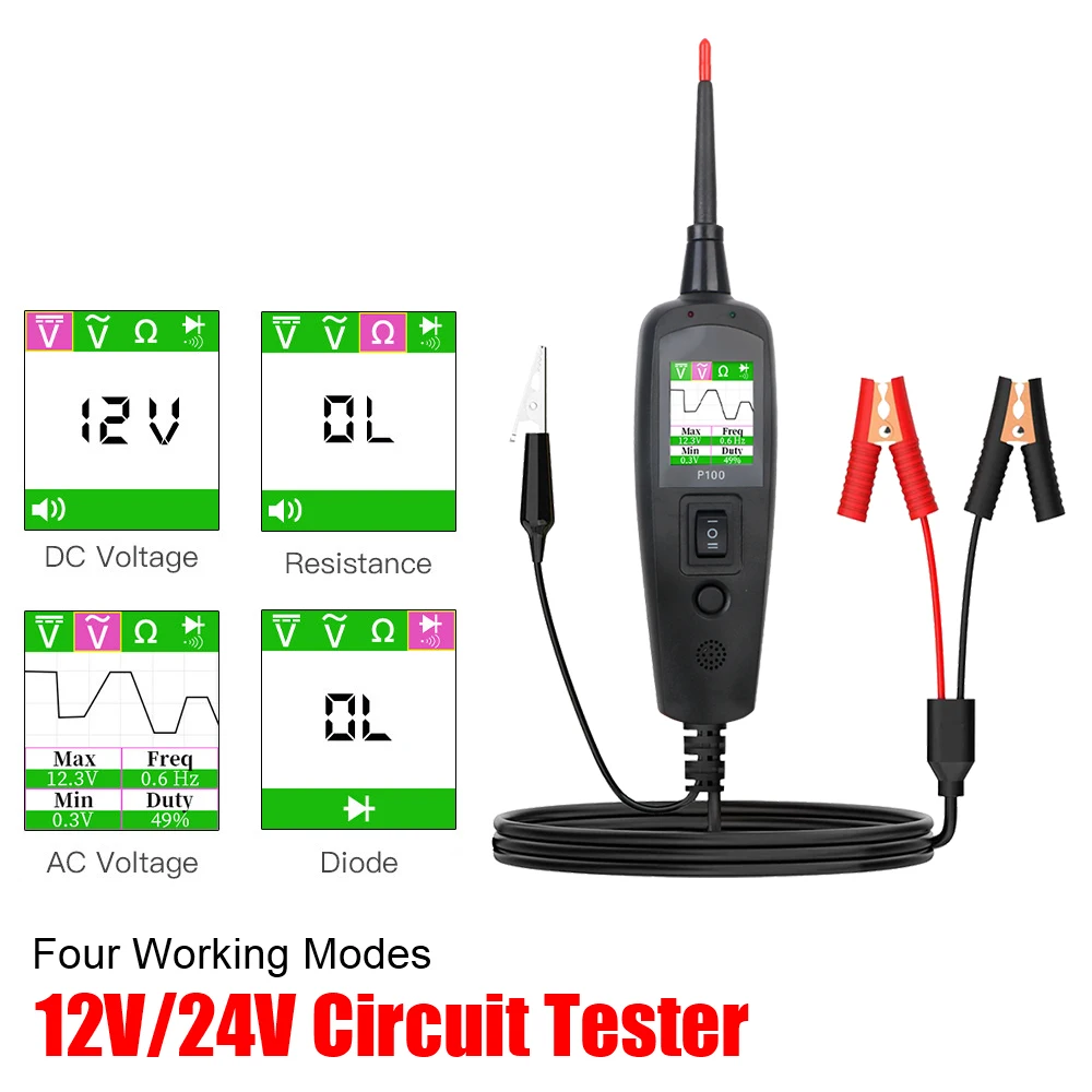 P100 Automotive Circuit Tester - Power Tools Voltage ulasan dan harga