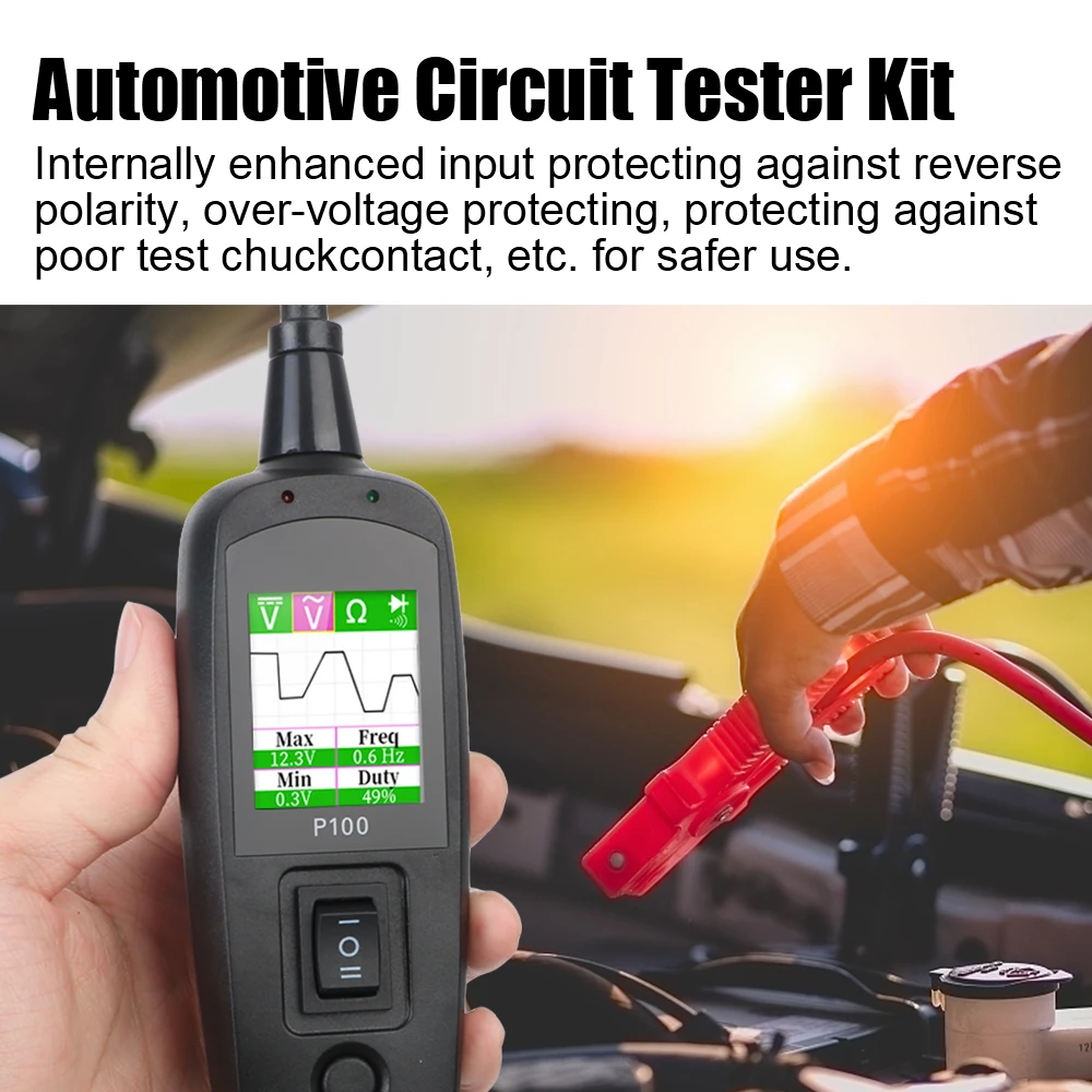 P100 Automotive Circuit Tester - Power Tools Voltage ulasan dan harga