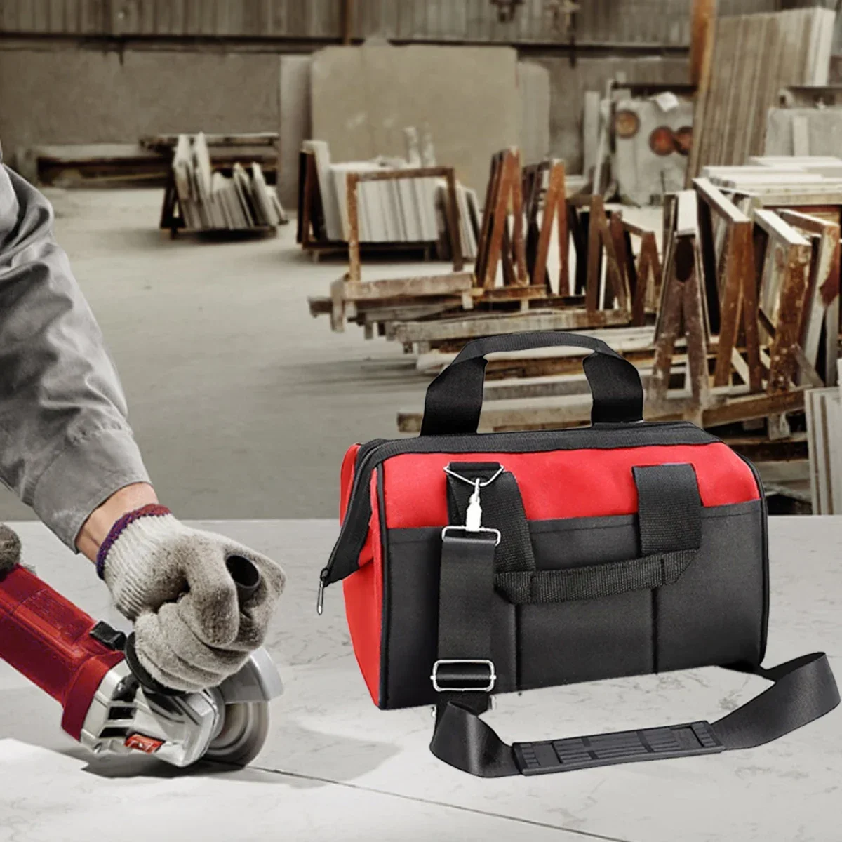 Tool Bag  Waterproof Multi Poc - Bag Power Tools ulasan dan harga