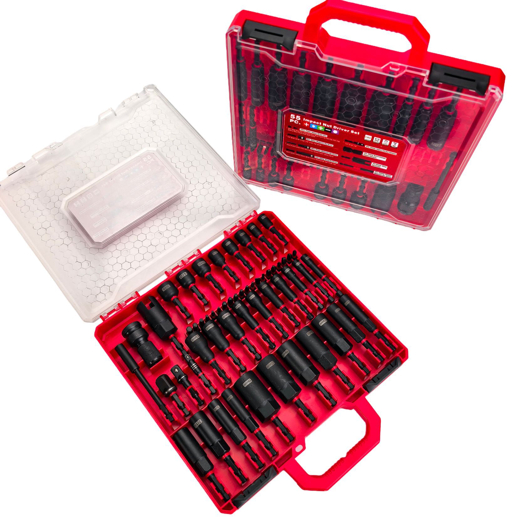 55PCS Magnetic Impact Nut Driv - Power Tools List ulasan dan harga