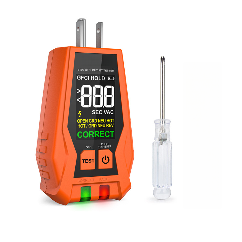 ST06 Power Socket Tester Analy - Power Tools Inspection ulasan dan harga