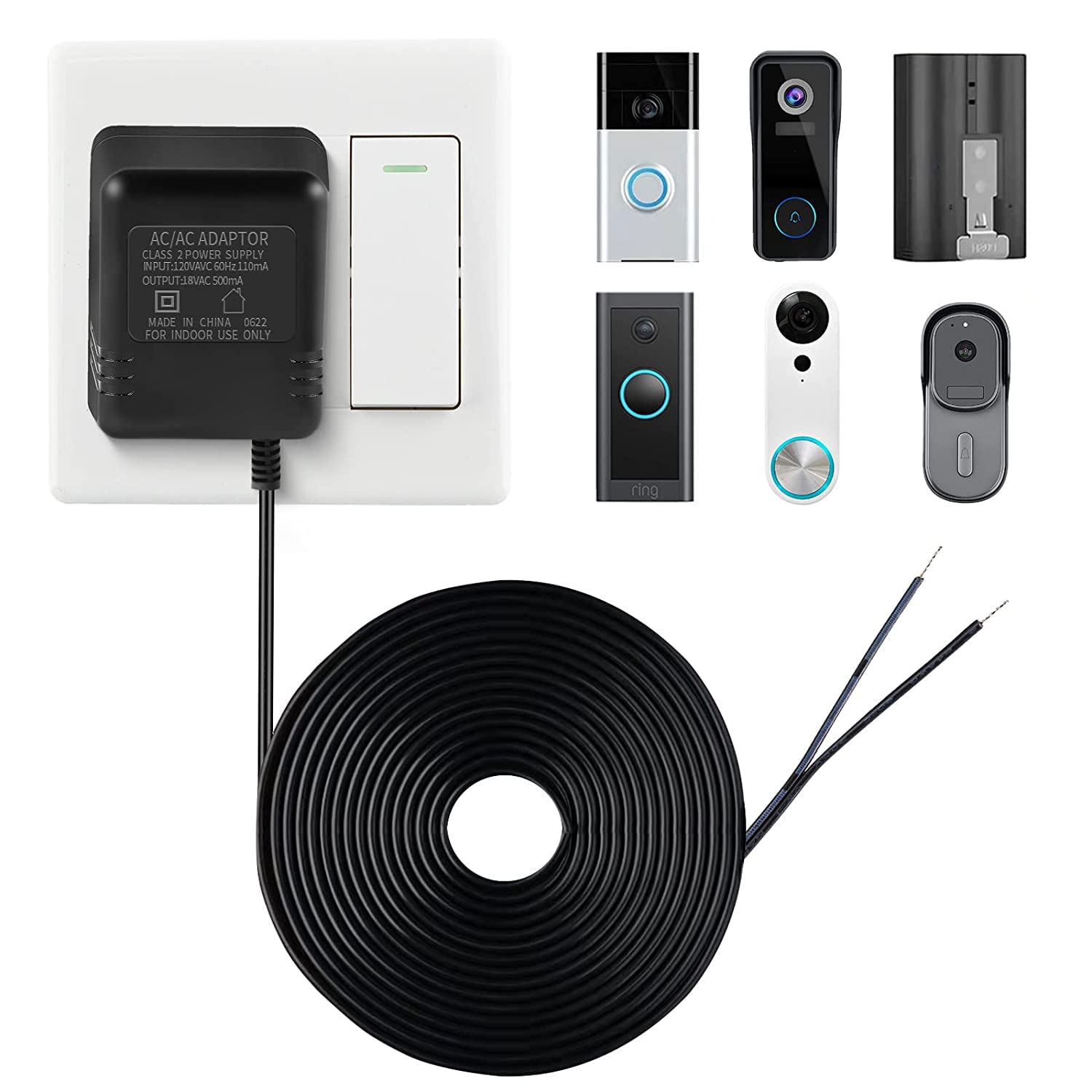 18V 500mA Doorbell Adapter, Vi - Power Tools List ulasan dan harga