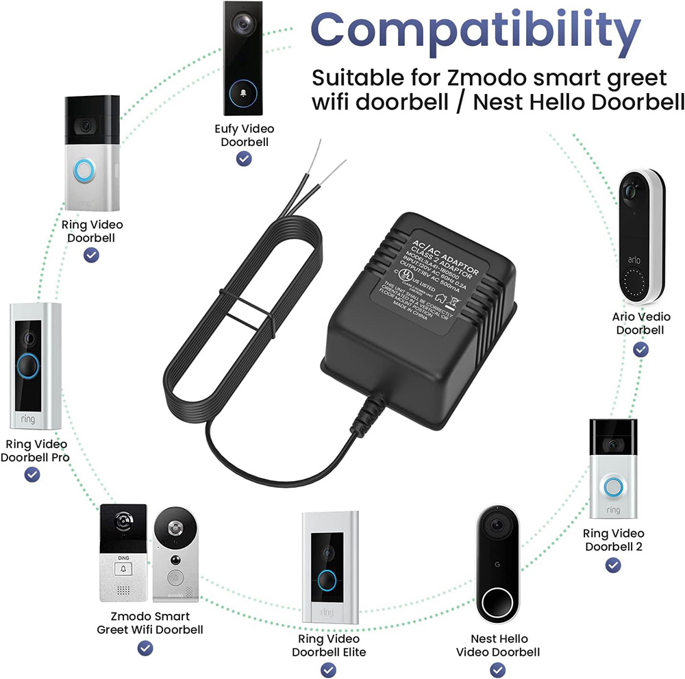 18V 500mA Doorbell Adapter, Vi - Power Tools List ulasan dan harga